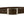 Dark Brown Leather Belt 3.5cm Wide