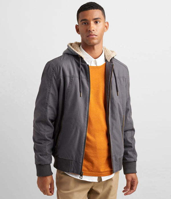 Hooded Canvas Jacket