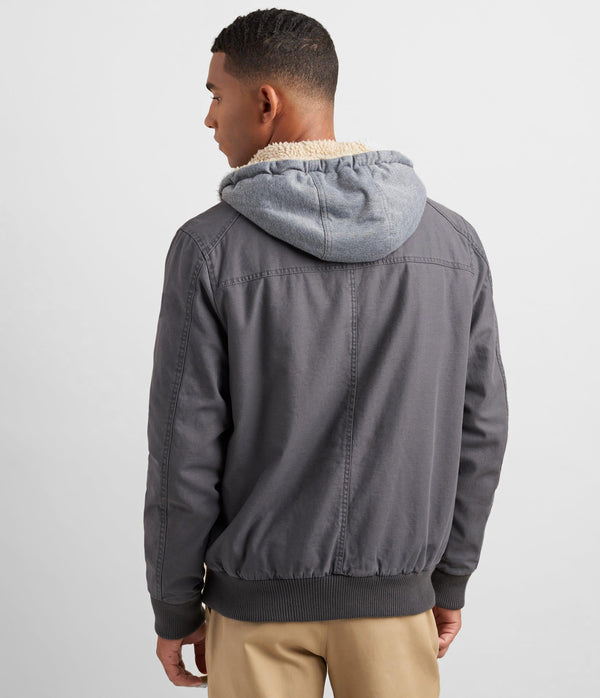 Hooded Canvas Jacket