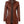 Kandis Women's Cognac Brown Leather Car Coat