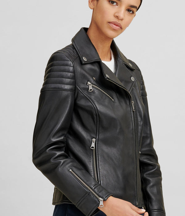 Leather Moto Jacket