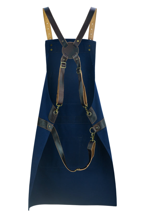 The Wiltshire Waxed Canvas handmade Apron