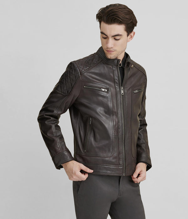 Mason Quilted Leather Jacket