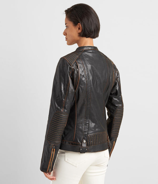 Performance Ribbed Shoulder Motorcycle Jacket