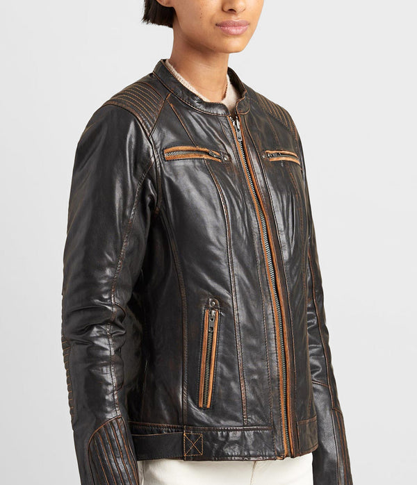 Performance Ribbed Shoulder Motorcycle Jacket