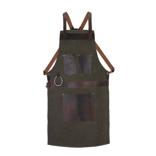 The Wiltshire Waxed Canvas handmade Apron