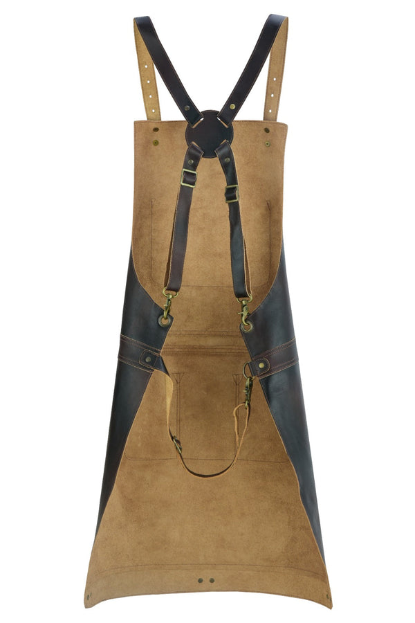 The Riding of Yorkshire Full Grain Leather Crossbody Apron