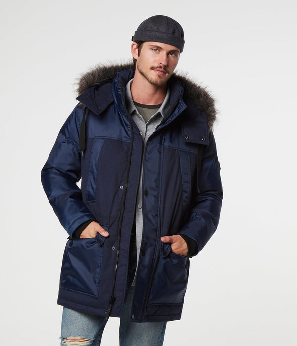 Tripp Removable Faux Fur Hooded Parka