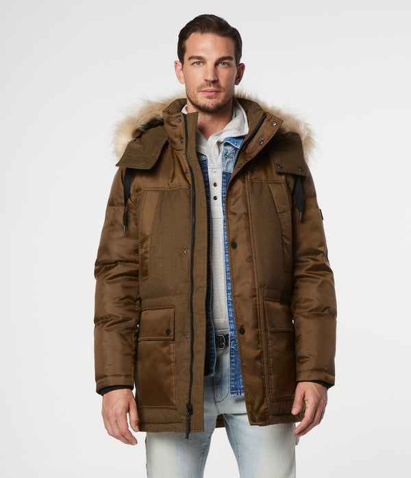 Tripp Removable Faux Fur Hooded Parka