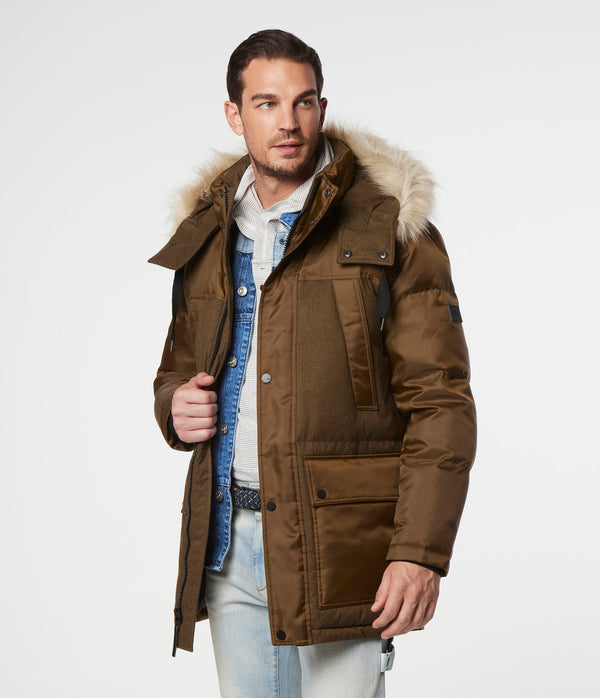 Tripp Removable Faux Fur Hooded Parka