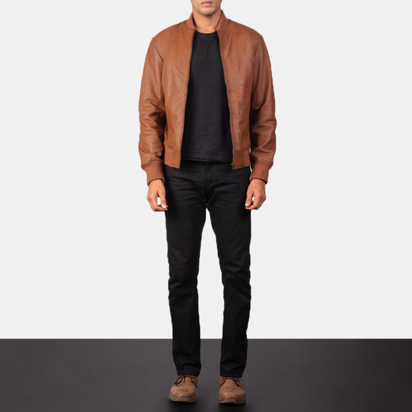 Shane Suede Bomber Jacket