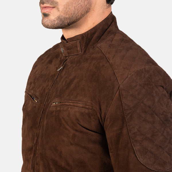 Sven Leather Bomber Jacket