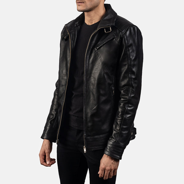 Legacy Leather Biker Jacket