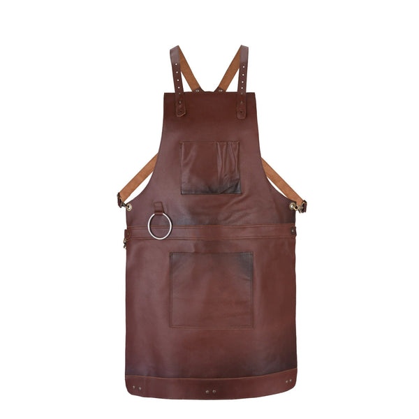 The Riding of Yorkshire Full Grain Leather Crossbody Apron