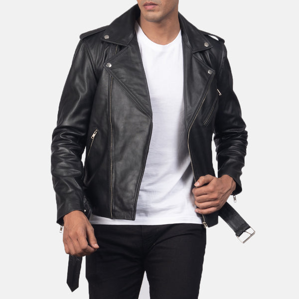 Allaric Leather Biker Jacket