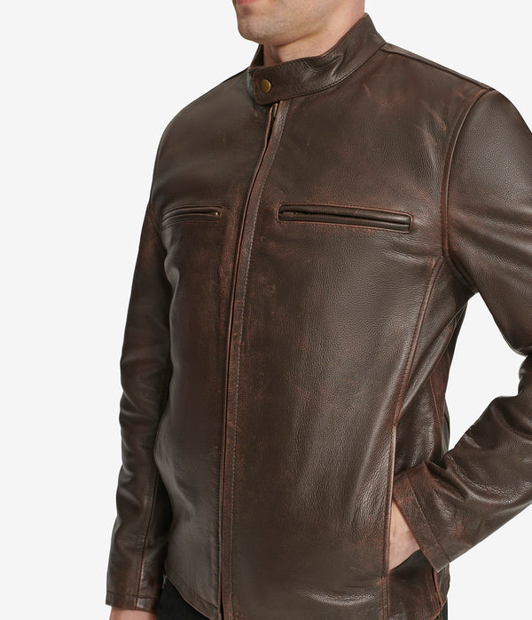 Leather Motorcycle Jacket