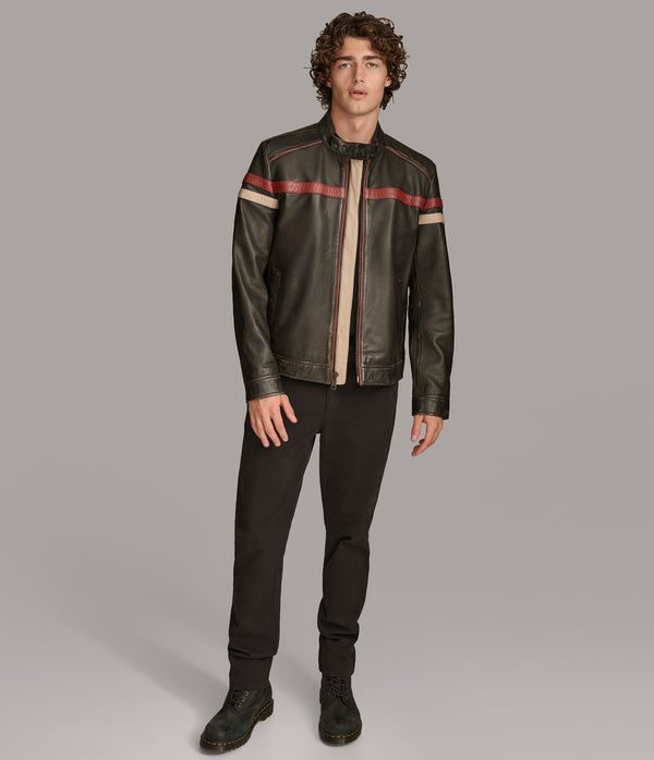 Elliot Striped Racing Jacket