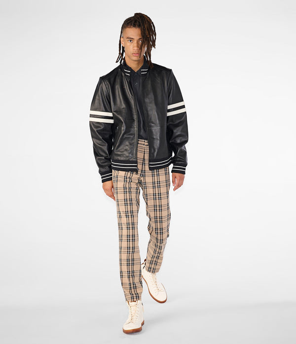 Jacob Bomber Jacket With Stripe