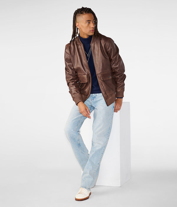 Miles Patch Pocket Bomber Jacket