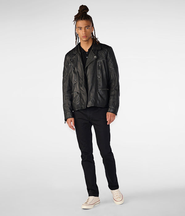 Leo Moto Jacket With Shearling