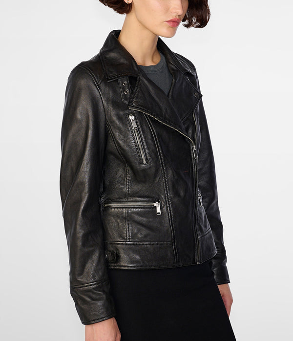 Marissa Moto Jacket Asymmetric