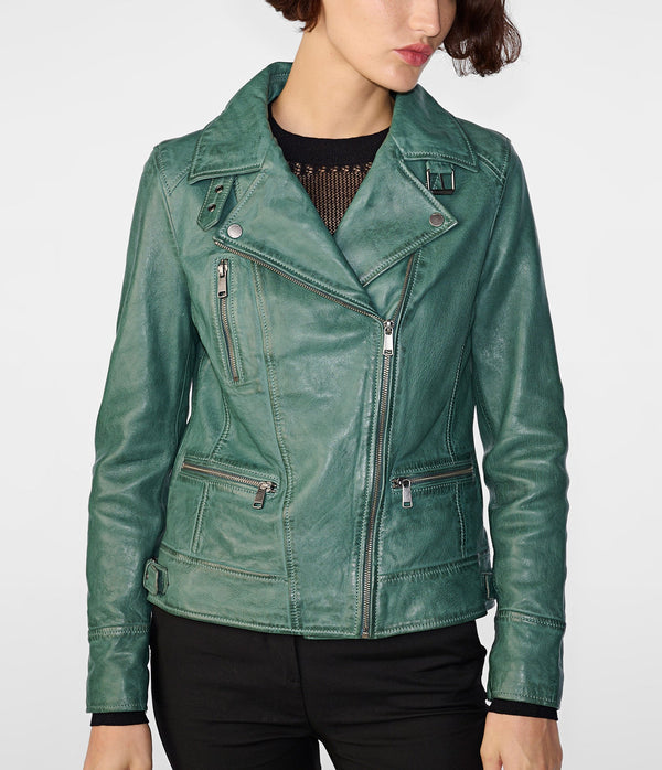 Marissa Moto Jacket Asymmetric