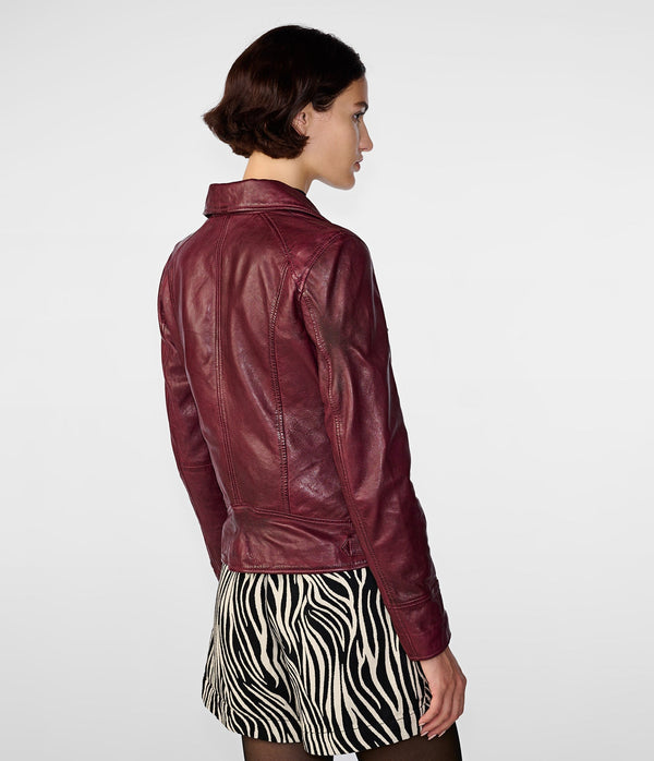 Marissa Moto Jacket Asymmetric