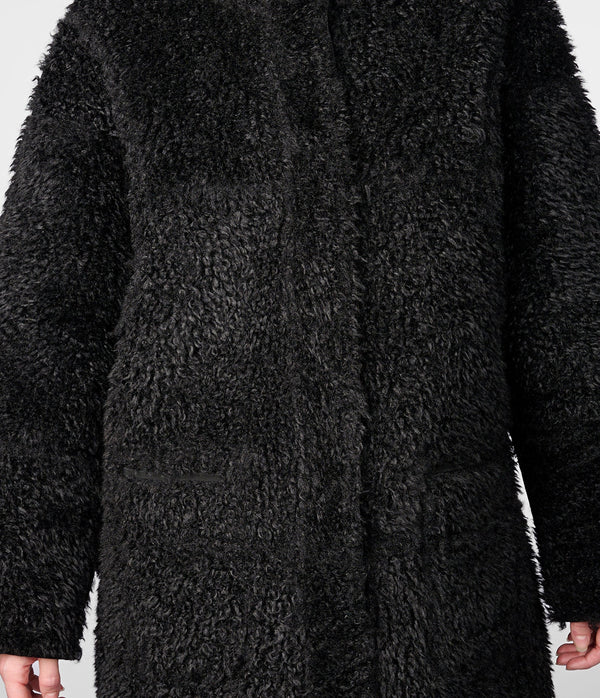 Bethanny Reversible Suede Fur Coat