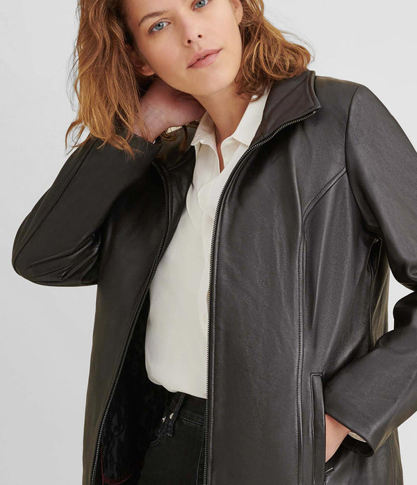 Natalie Thinsulate Leather Jacket