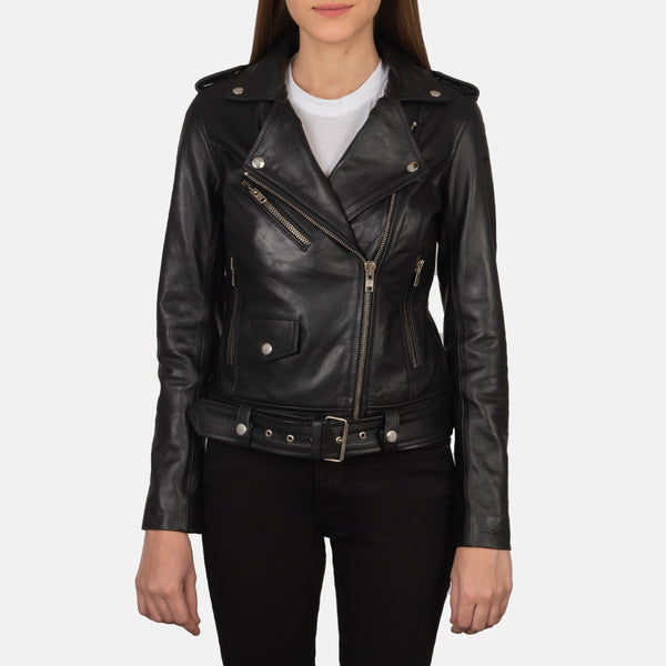 Alison Leather Biker Jacket