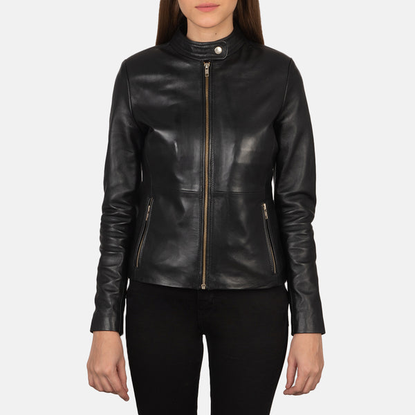 Rave Leather Biker Jacket