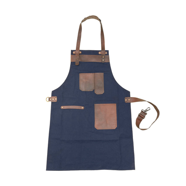 The North Yorkshire Leather and Canvas Butcher Apron