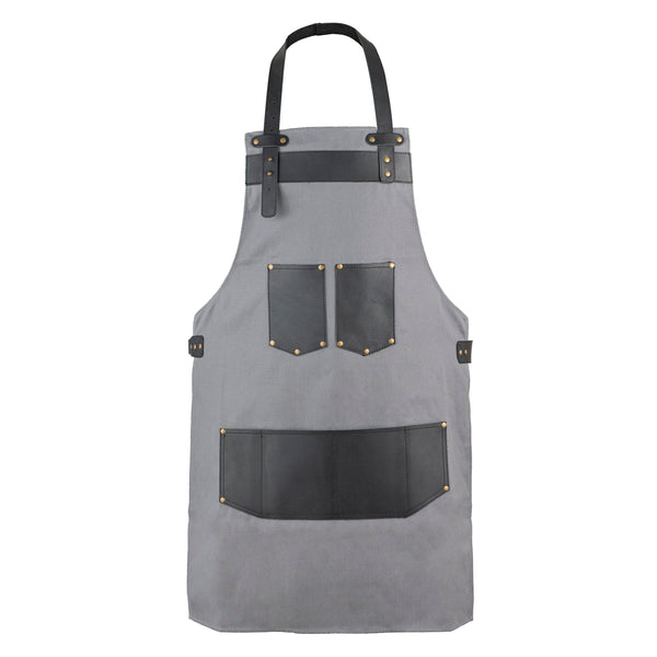 The Greater Manchester Leather and Canvas Apron