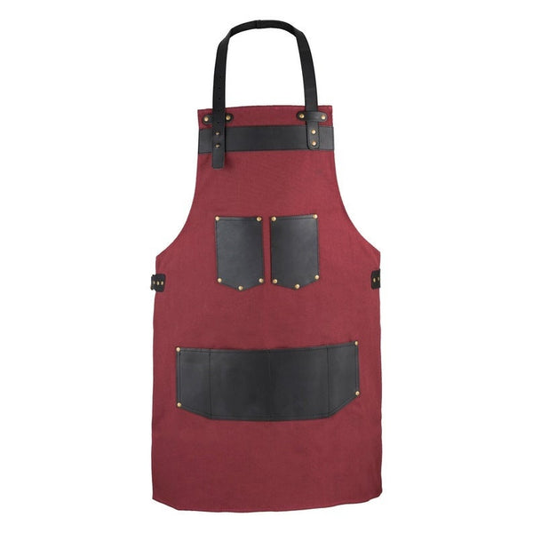 The Greater Manchester Leather and Canvas Apron