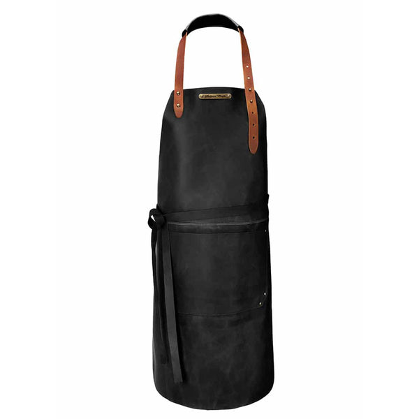 Extra Large Leather Apron with Front Pocket