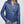 Ninfa Women Moto Style Blue Real Leather Jacket