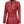 Women's Asymmetrical Red Belted Leather Jacket