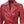 Women's Asymmetrical Red Belted Leather Jacket